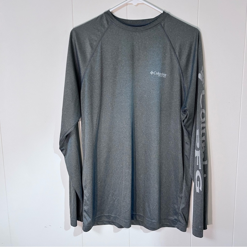 Columbia Men's PFG Terminal Tackle Heather Long Sleeve Shirt
